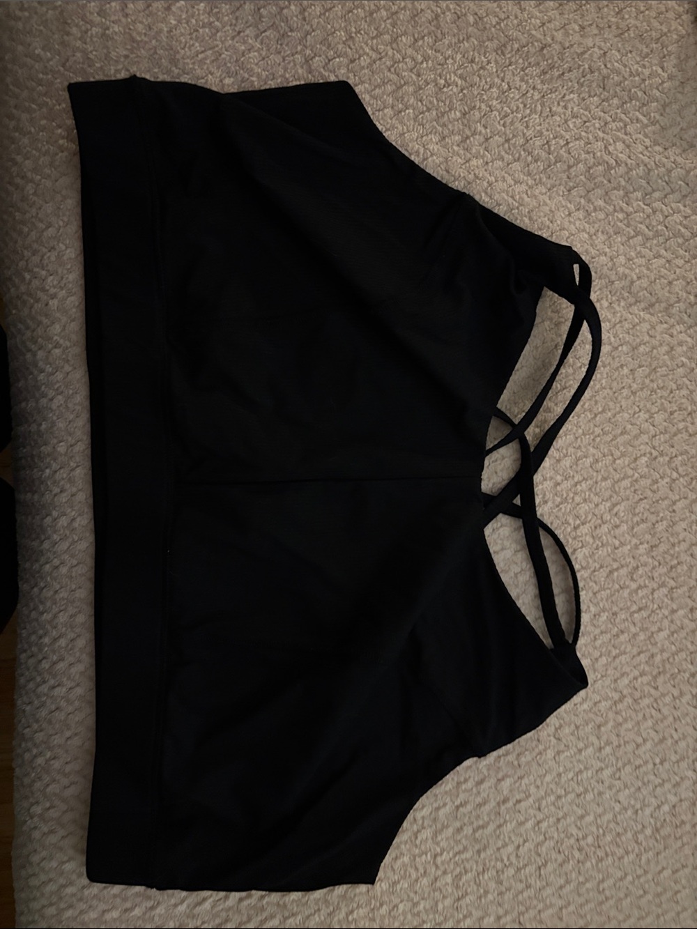 Torrid black low impact sports bra